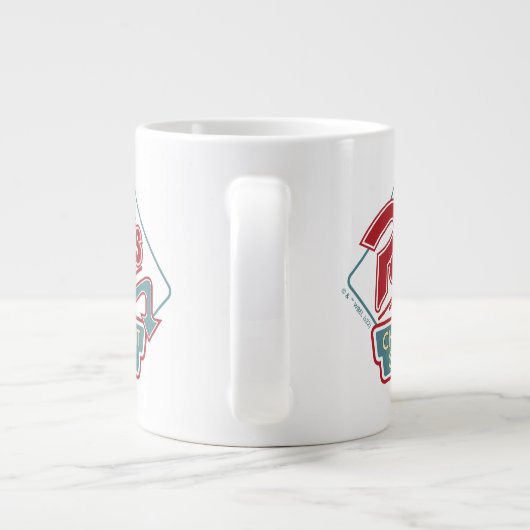 Pop Chock'Lit Shoppe Red Logo Grote Koffiekop (Achterkant)