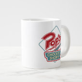 Pop Chock'Lit Shoppe Red Logo Grote Koffiekop (Voorkant rechts)