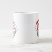 Pop Chock'Lit Shoppe Red Logo Grote Koffiekop (Voorkant)