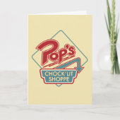 Pop Chock'Lit Shoppe Red Logo Kaart (Voorkant)