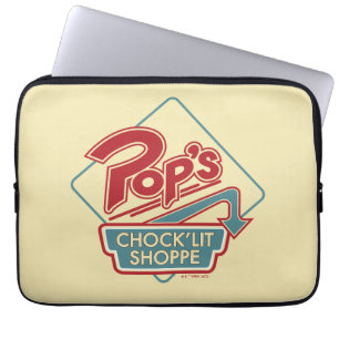 Pop Chock'Lit Shoppe Red Logo Laptop Sleeve
