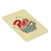 Pop Chock'Lit Shoppe Red Logo Magneet (Rechterzijde)