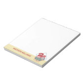 Pop Chock'Lit Shoppe Red Logo Notitieblok (Linkerzijde)