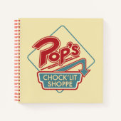 Pop Chock'Lit Shoppe Red Logo Notitieboek (Voorkant)