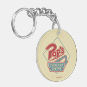 Pop Chock'Lit Shoppe Red Logo Sleutelhanger (Voorkant Links)