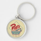Pop Chock'Lit Shoppe Red Logo Sleutelhanger (Voorkant)