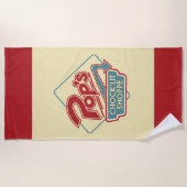 Pop Chock'Lit Shoppe Red Logo Strandlaken (Voorkant)