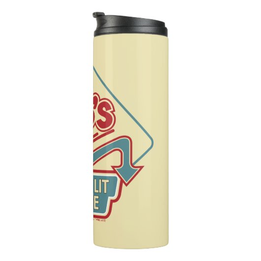 Pop Chock'Lit Shoppe Red Logo Thermosbeker (Geroteerd rechts)