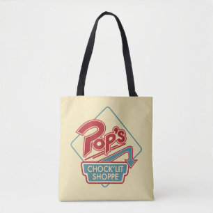 Pop Chock'Lit Shoppe Red Logo Tote Bag