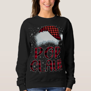 Pop Claus Vrolijke Kerstbuffel Plaid Rode Kerstman Trui