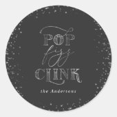 Pop Clink Fizz Party stickers (Voorkant)