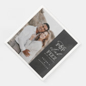 Pop Clink Fizz verlovingsfeest servetten (Hoek)