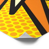 POP Comic Book Pop Art Cool Retro Trendy Poster (Hoek)