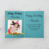 pop comic Happy Birthday Kaart (Binnen)