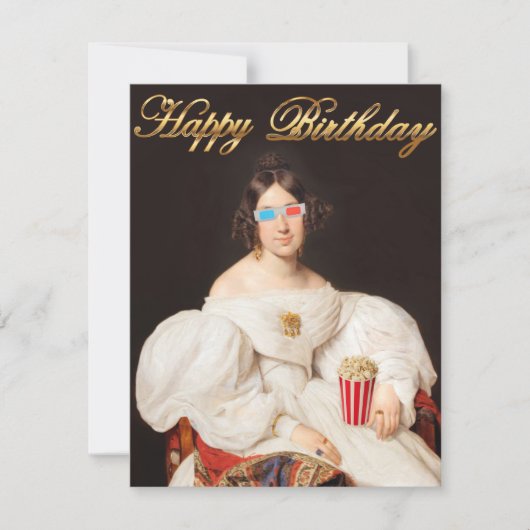 Pop Corn Diva Gelukkige Verjaardag (Voorkant)