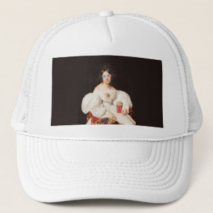 Pop Corn Diva met 3D-brillen Trucker Pet