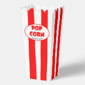 Pop Corn Gepersonaliseerde Filmavond Bedankdoosjes (Achterkant)