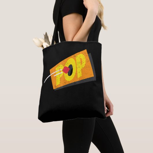 Pop Cornhole Cornhole Speler Tote Bag (Dichtbij)