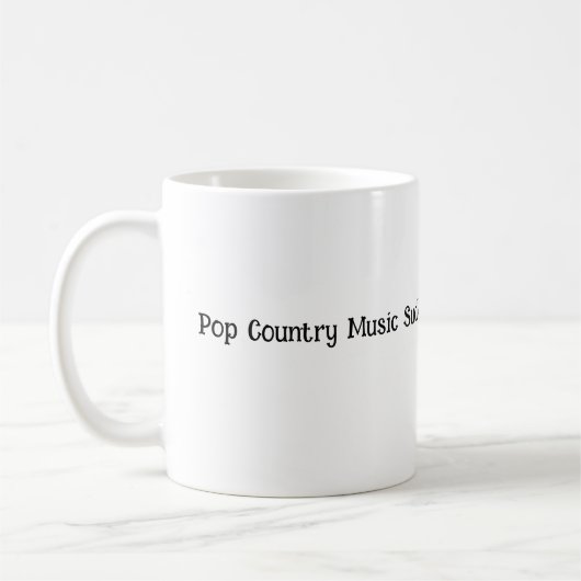 Pop Country Music Sucks. Koffiemok (Links)