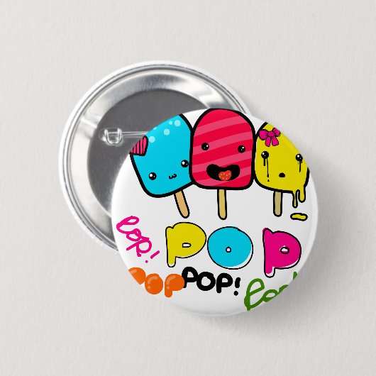 Pop Craze Ronde Button 5,7 Cm (Voorkant /achterkant)