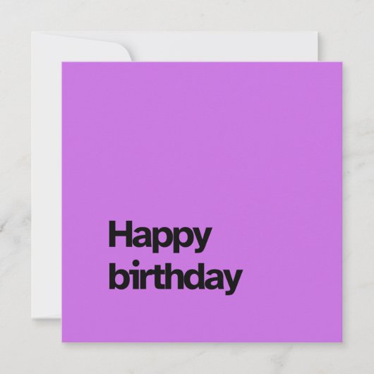 Pop Culture Birthday Card - card #4 of 6 Kaart (Voorkant)