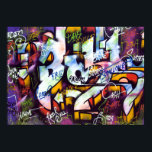 Pop Culture Graffiti Urban Street Art Poster<br><div class="desc">Pop Culture Graffiti Urban Street Art Poster.</div>