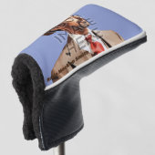 Pop Cultuur Custom Photo Golf Head Putter Hoesje Golfheadcover (3/4 voorkant)