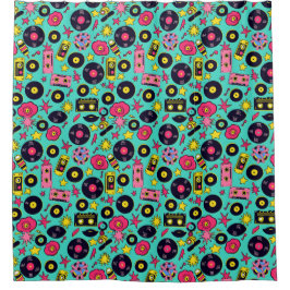 Pop Cultuur Douchegordijn – Bold & Trendy