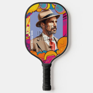 Pop Cultuur Gepersonaliseerd Foto Pickleball Paddl Paddle