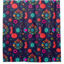 Pop Cultuur Iconen Douchegordijn