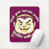 pop cultuur kunst muismat (Met muis)