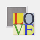 POP CULTUUR LIEFDE MAGNEET (Voorkant / Achterkant)