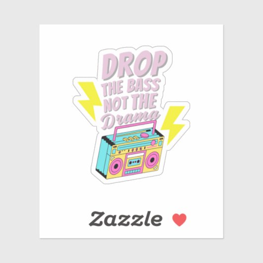 Pop cultuur Quote Sticker (Vel)