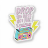 Pop cultuur Quote Sticker (Voorkant)