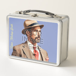 Pop cultuur signable foto gepersonaliseerde lunchb