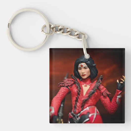 Pop Cultuur Speelgoed Fotografie ontworpen Sleutelhanger (voorkant)