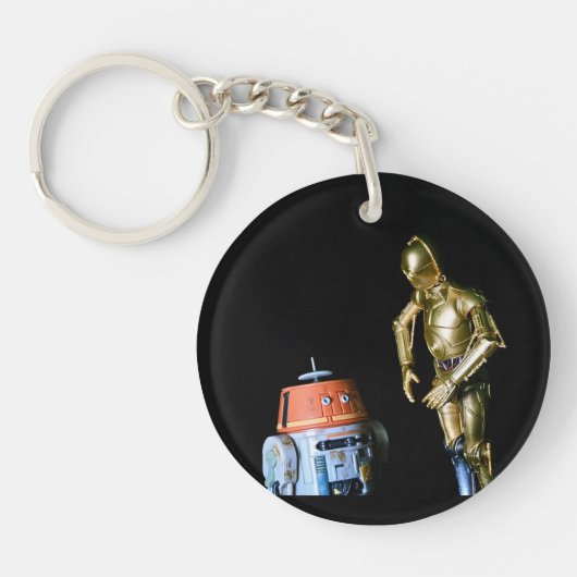 Pop Cultuur Speelgoed Fotografie ontworpen Sleutelhanger (Voorkant)