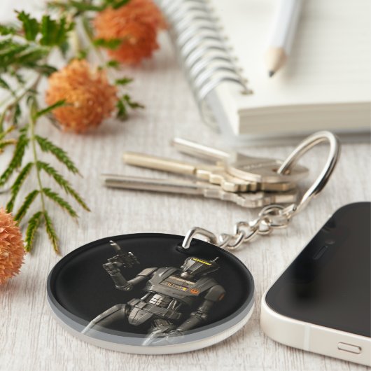 Pop Cultuur Speelgoed Fotografie ontworpen Sleutelhanger (Voorkant Rechts)