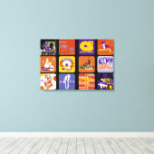 Pop Cultuur Sport Movement Canvas Afdruk (Insitu (Houten vloer))