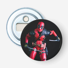 Pop Cultuur Stripboek Speelgoed Fotografie ontworp Button Flesopener