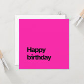 Pop Cultuur Verjaardag Kaart - kaart #1 van 6 (Voorkant / Achterkant in situ)