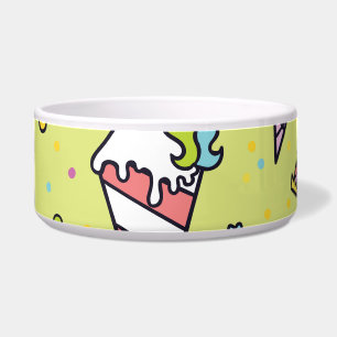 Pop Cute Ijs: Dierenprint Voerbakje