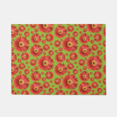 Pop Daisy Rood Deurmat (Voorkant)