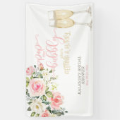 Pop de bubbel, ze krijgt een hubby spandoek (Verticaal)