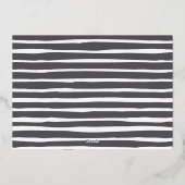 Pop De bubbelbubbels | Partij voor de verjaardag Folie Uitnodiging (Achterkant)