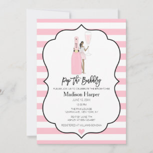 Pop de Bubble Bridal Shower Uitnodiging
