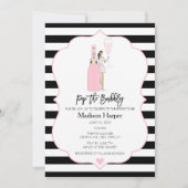 Pop de Bubble Bridal Shower Uitnodiging (Voorkant)