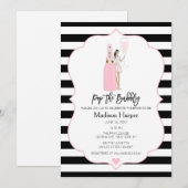 Pop de Bubble Bridal Shower Uitnodiging (Voorkant / Achterkant)