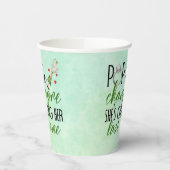 Pop de Champagne Verloving papieren bekers (Links)