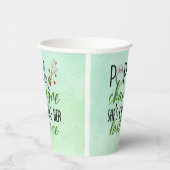 Pop de Champagne Verloving papieren bekers (Rechts)